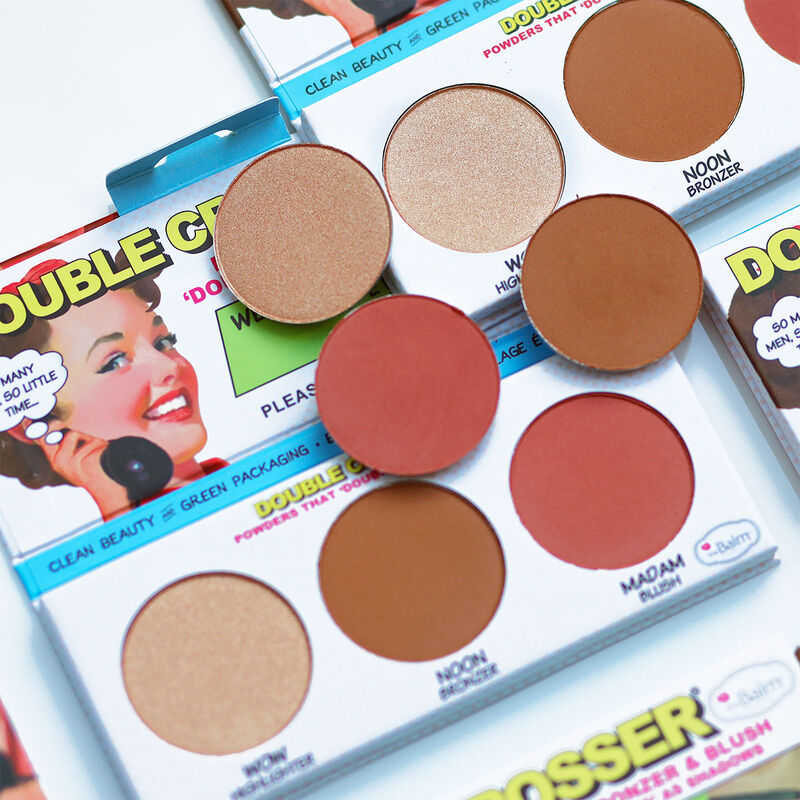 theBalm Double Crosser Face Palette image number 7