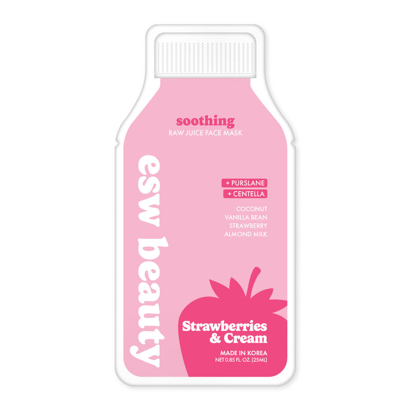 ESW Beauty Strawberries & Cream Soothing Raw Juice Mask image number 0