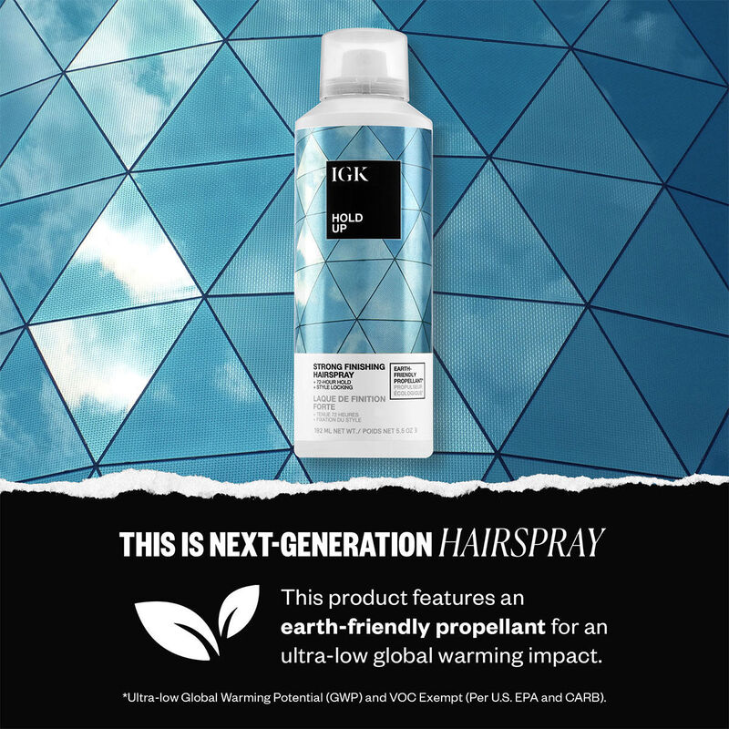 IGK Hold Up Strong Finishing Hairspray image number 2