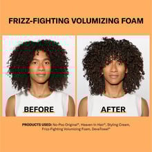 DevaCurl FRIZZ-FIGHTING VOLUMIZING FOAM Lightweight Body Booster