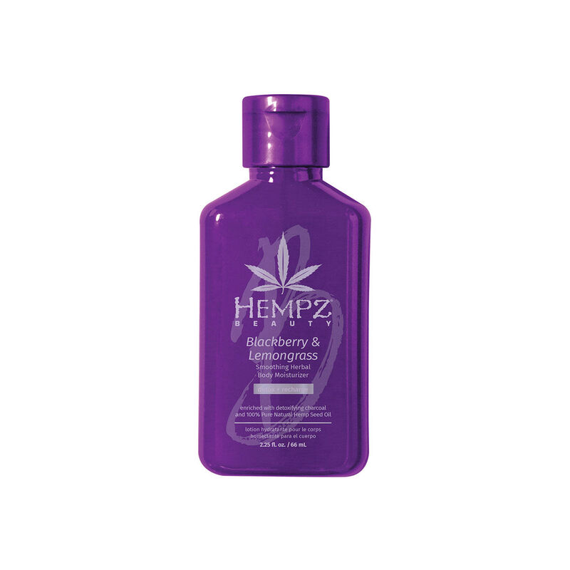 Hempz Mini Blackberry & Lemongrass Herbal Body Moisturizer image number 0