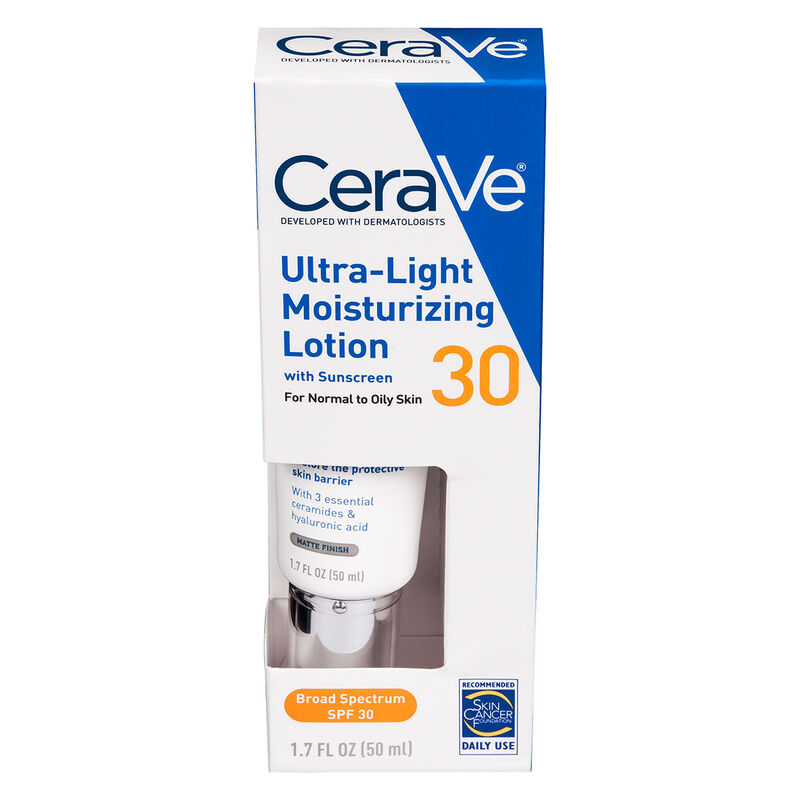 CeraVe Ultra-Light Moisturizing Lotion SPF 30 image number 0