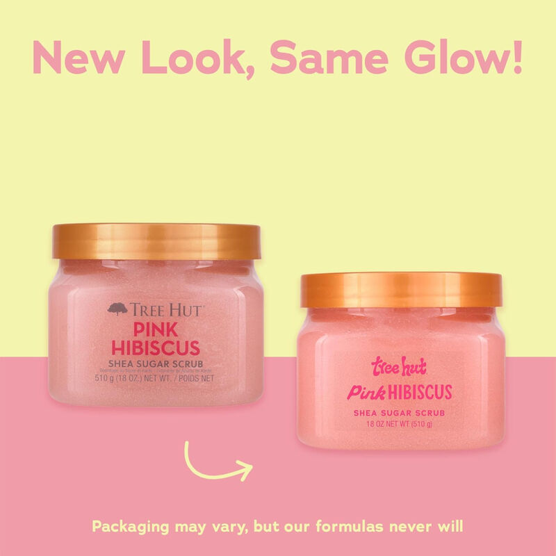 Tree Hut Pink Hibiscus Shea Sugar Scrub image number 1