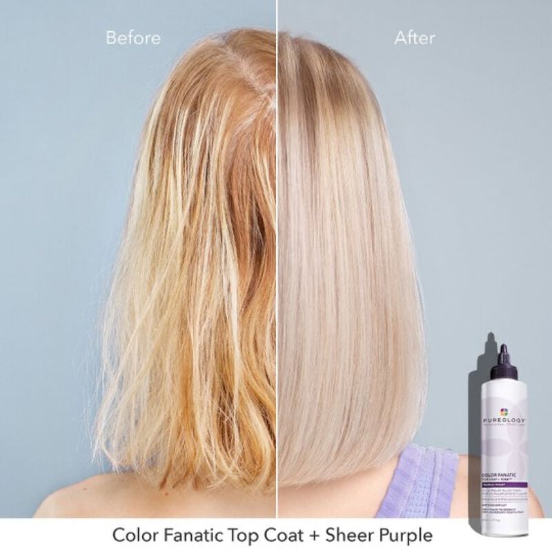 Pureology Color Fanatic Top Coat + Tone Purple image number 1