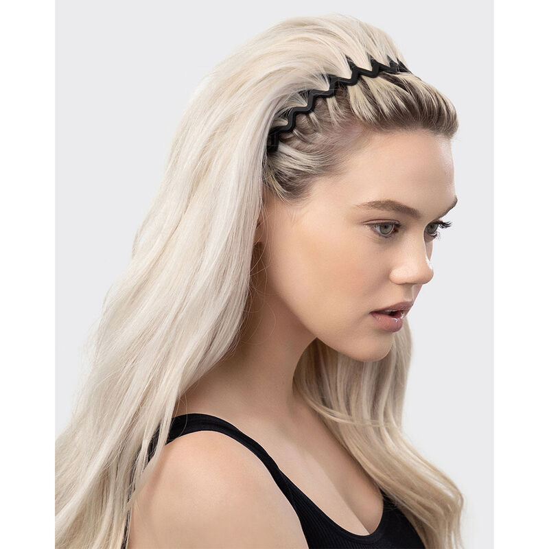 Kitsch Recycled Plastic Zig Zag Headband 2 pc Set image number 3