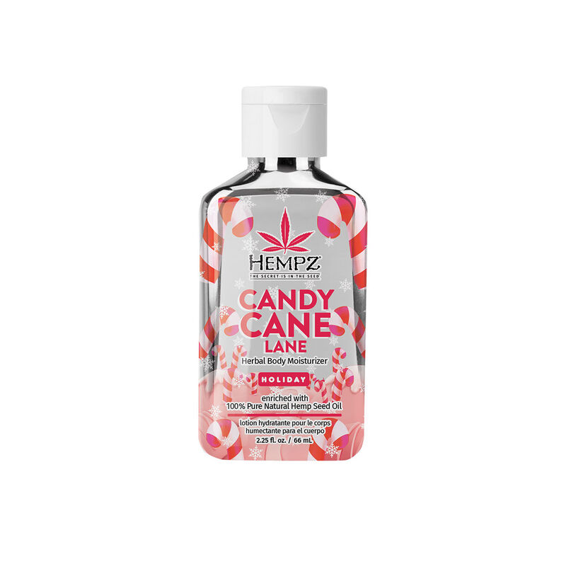 Hempz Limited Edition Mini Candy Cane Lane Herbal Body Moisturizer image number 0