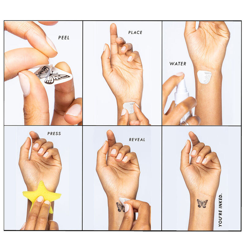 INKED by Dani Luck and Magic Temporary Tattoos Pack image number 6