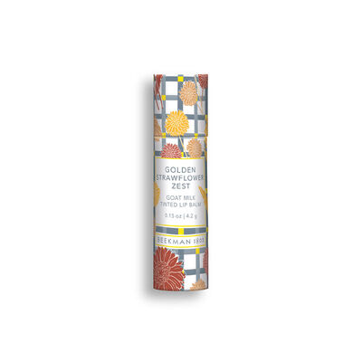 Beekman 1802 Golden Strawflower Zest Lip Balm