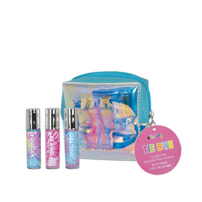 iscream Tie Dye Mini Lip Gloss Set