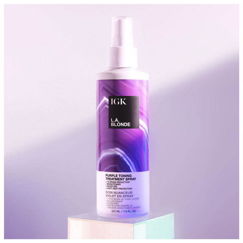 IGK L.A. Blonde Toning Leave-In Spray image number 4