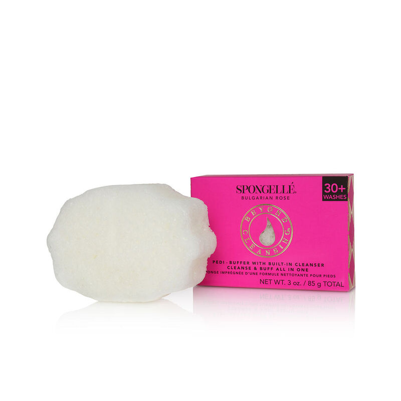Spongelle Pedi Buffer - Bulgarian Rose image number 0