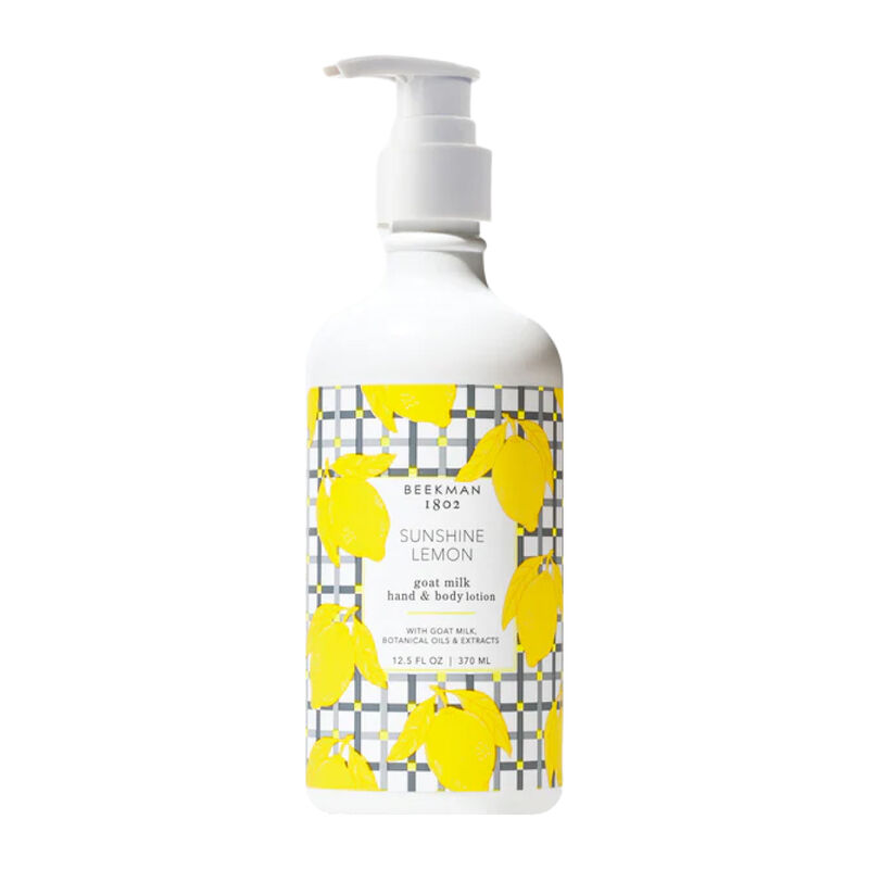 Beekman 1802 Sunshine Lemon Goat Milk Lotion image number 0