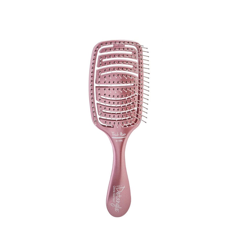 Olivia Garden Pink Collection iDetangle Thick Hair Brush image number 0