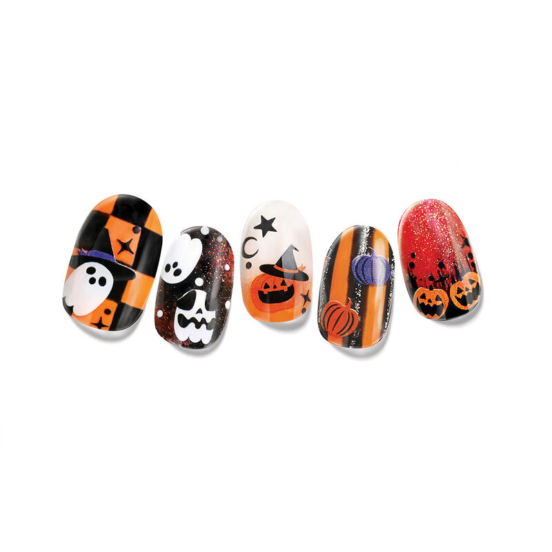 Dashing Diva Magic Pick 3D Nail Art - Pumpkin Patch image number 1