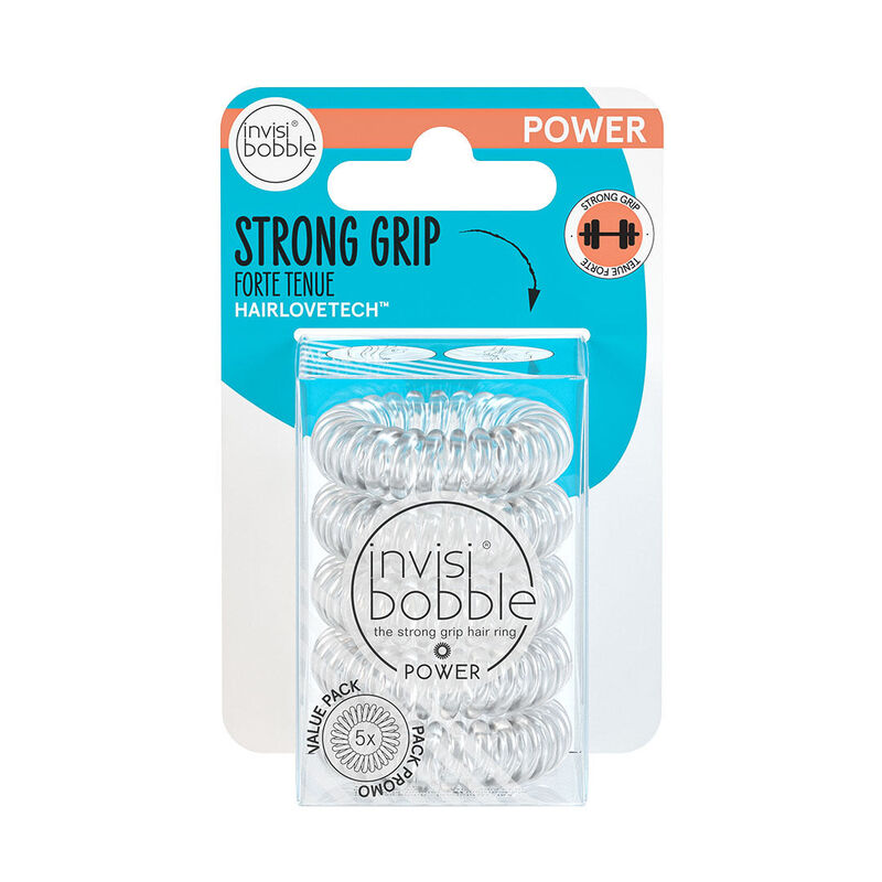 Invisibobble POWER MultiPack Crystal Clear image number 0