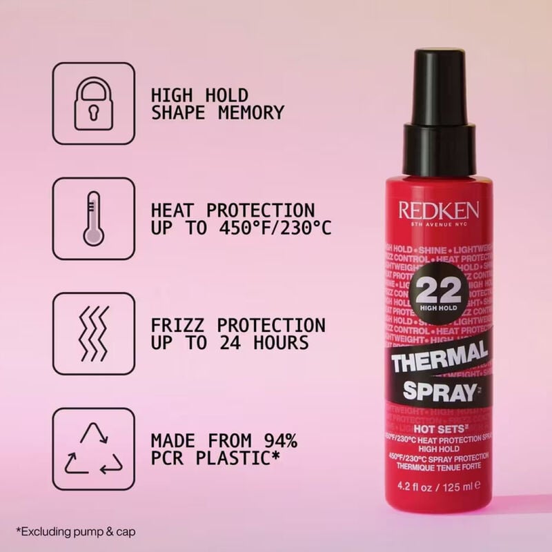 Redken Thermal Spray 22 High Hold image number 3