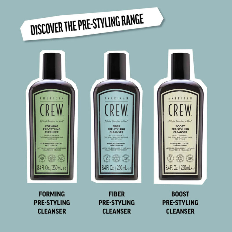 American Crew Fiber Pre-Styling Shampoo image number 6