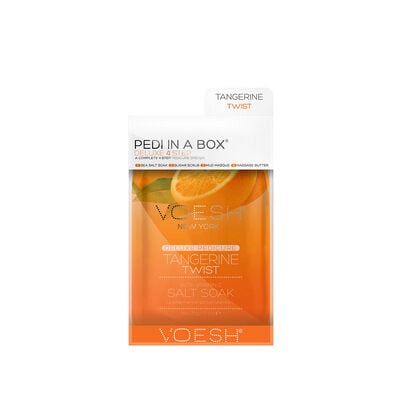 Voesh Pedi in a Box Deluxe 4 step-Tangerine