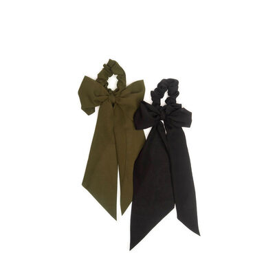 Kitsch Crepe Scarf Scrunchies 2pc