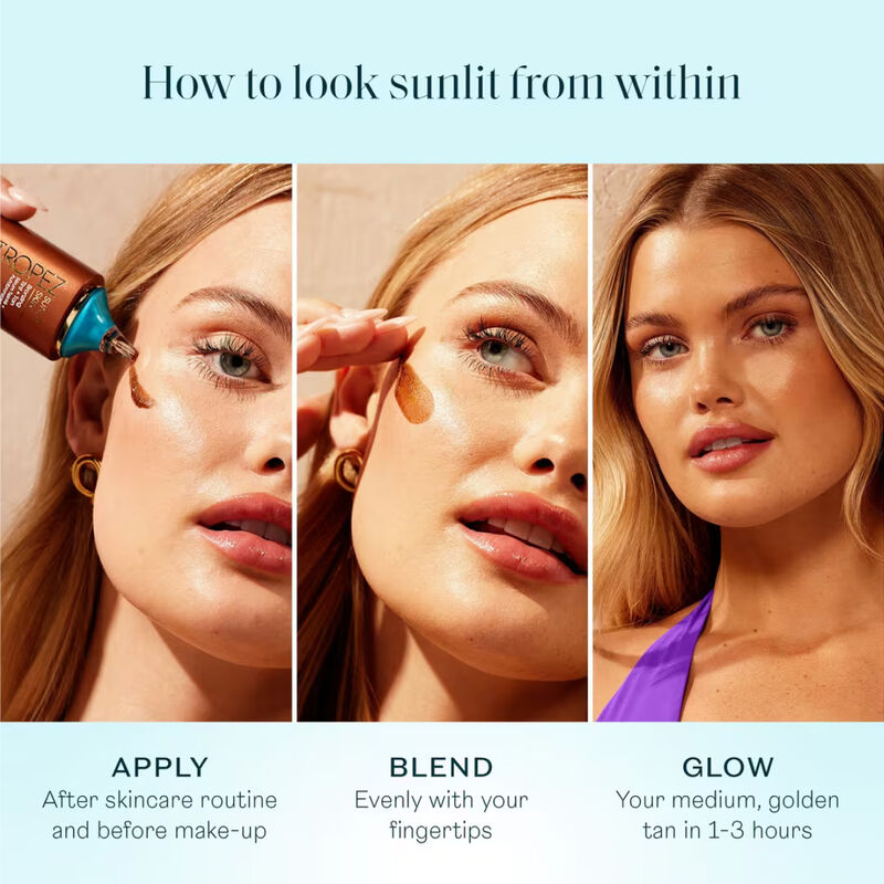 St. Tropez Sunlit Skin Bronzing Tint + Tan Serum image number 1