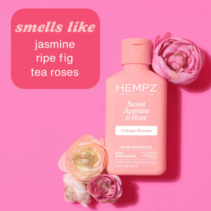 Hempz Sweet Jasmine & Rose Moisturizer Travel Size image number 1