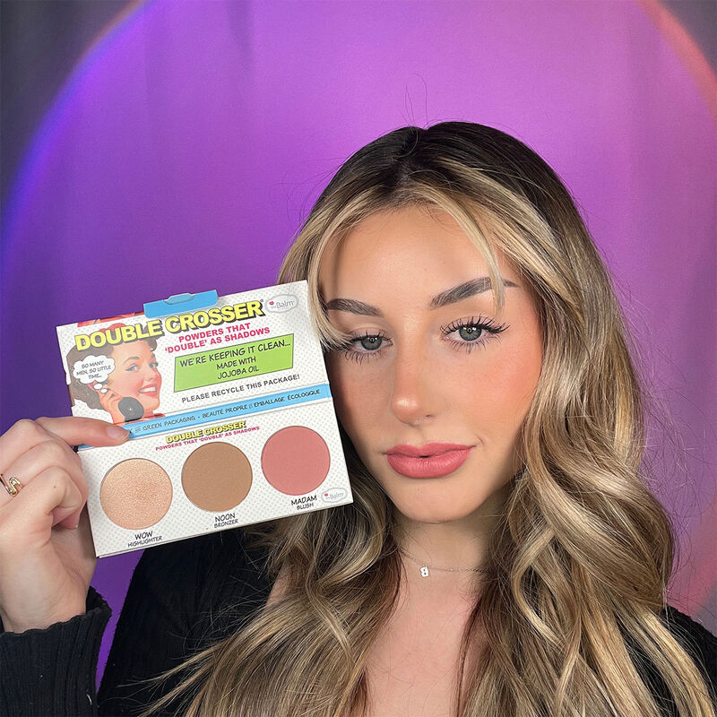theBalm Double Crosser Face Palette image number 1