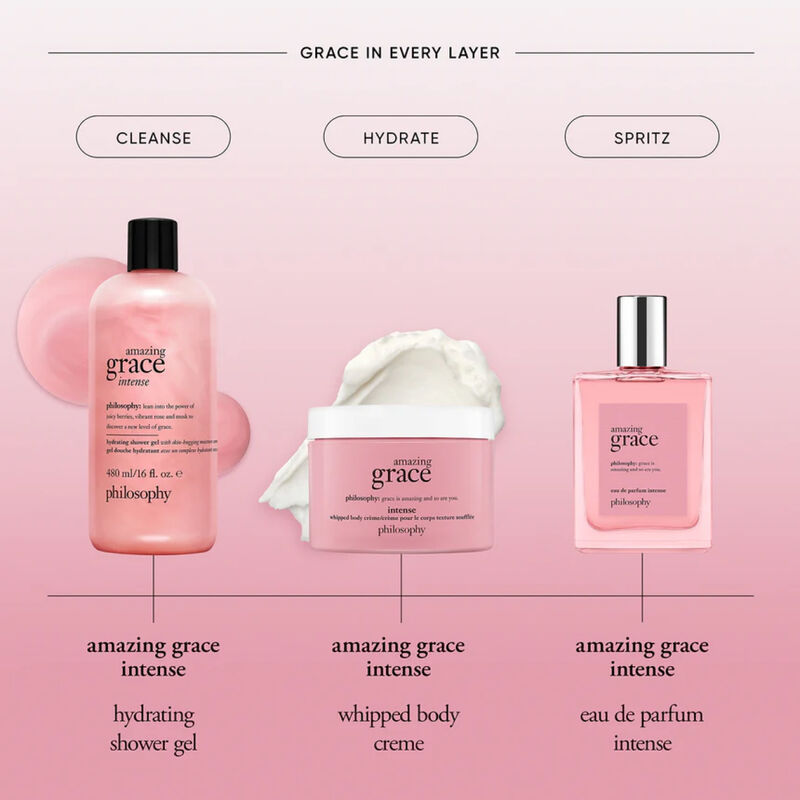 philosophy Amazing Grace Intense Whipped Body Cream image number 2