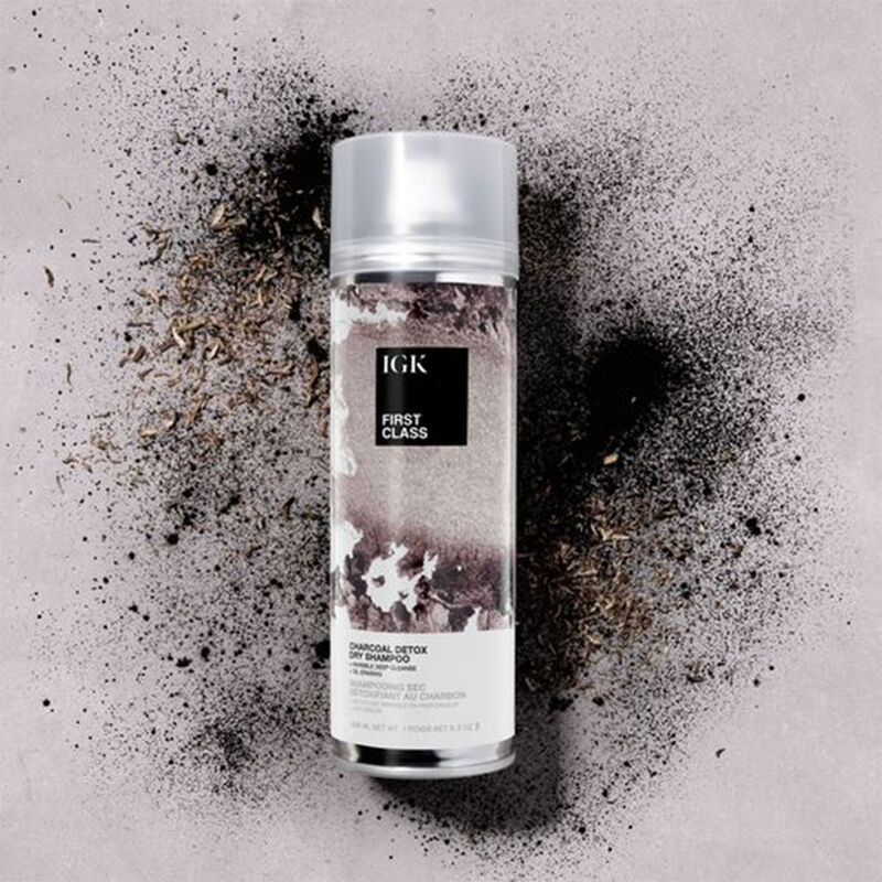 IGK First Class Charcoal Detox Dry Shampoo Travel Size image number 2