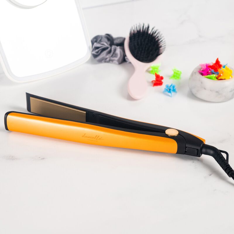 Danielle Creations Mango Sorbet 1" Hair Straightening Flat Iron image number 5