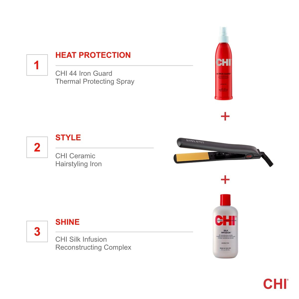 CHI Classic Hairstyling Iron - Thumbnail 3