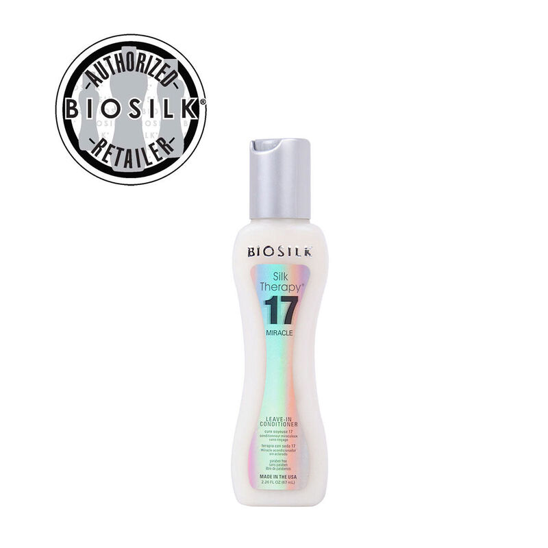 BioSilk Silk Therapy 17 Miracle Leave-in Conditioner Travel Size image number 0