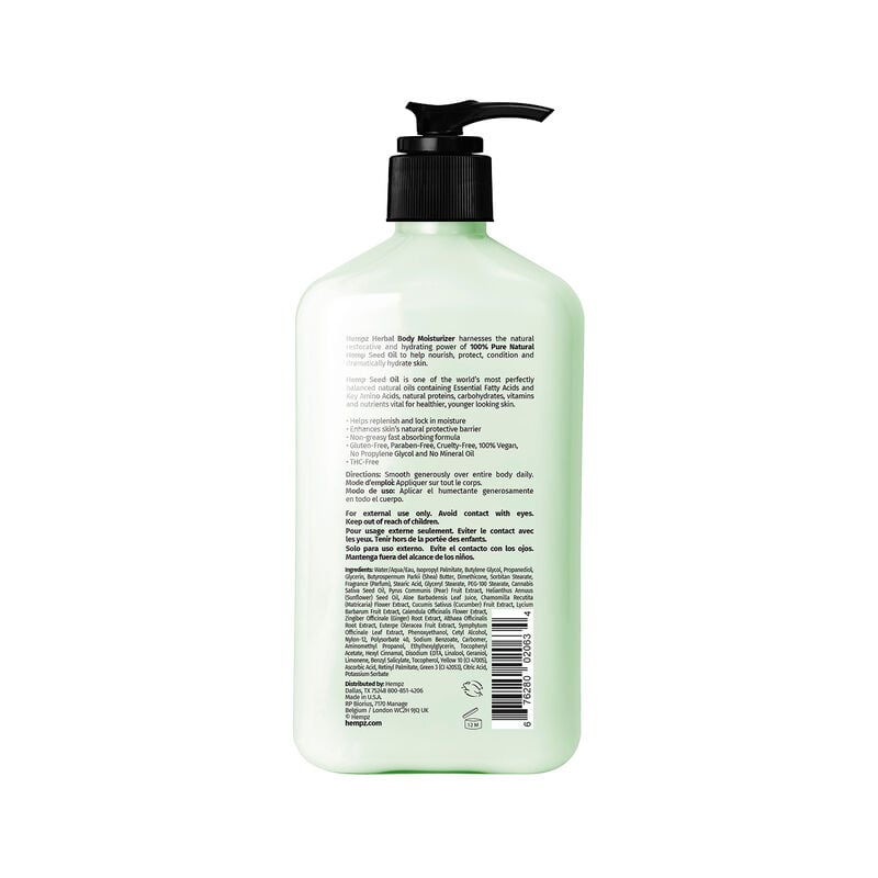Hempz Exotic Green Tea and Asian Pear Herbal Moisturizer image number 1