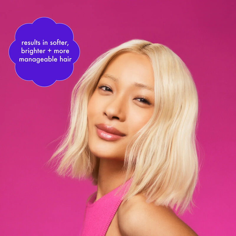 amika Bust Your Brass Cool Blonde Repair Conditioner image number 4