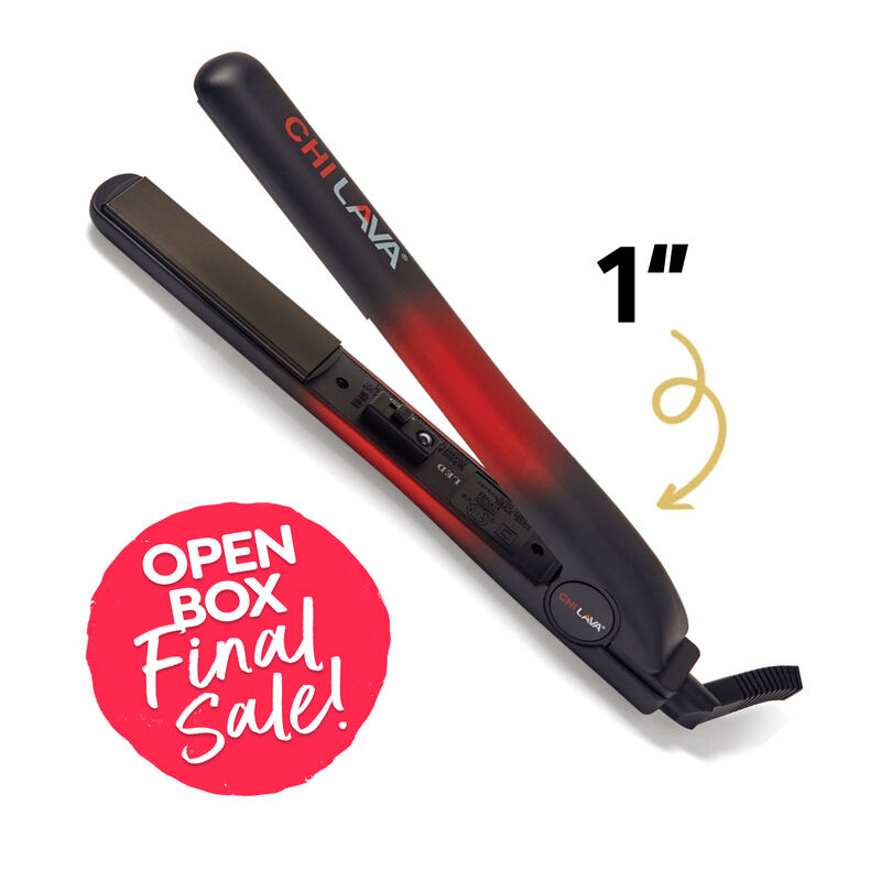 Open Box CHI Lava Ceramic Hairstyling Iron 1" Flat Iron (Final Sale) image number 0