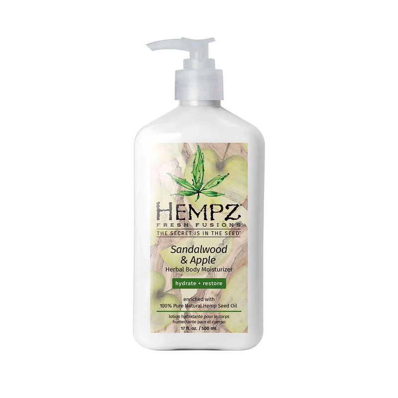 Hempz Fresh Fusions Sandalwood & Apple Herbal Body Moisturizer image number 0