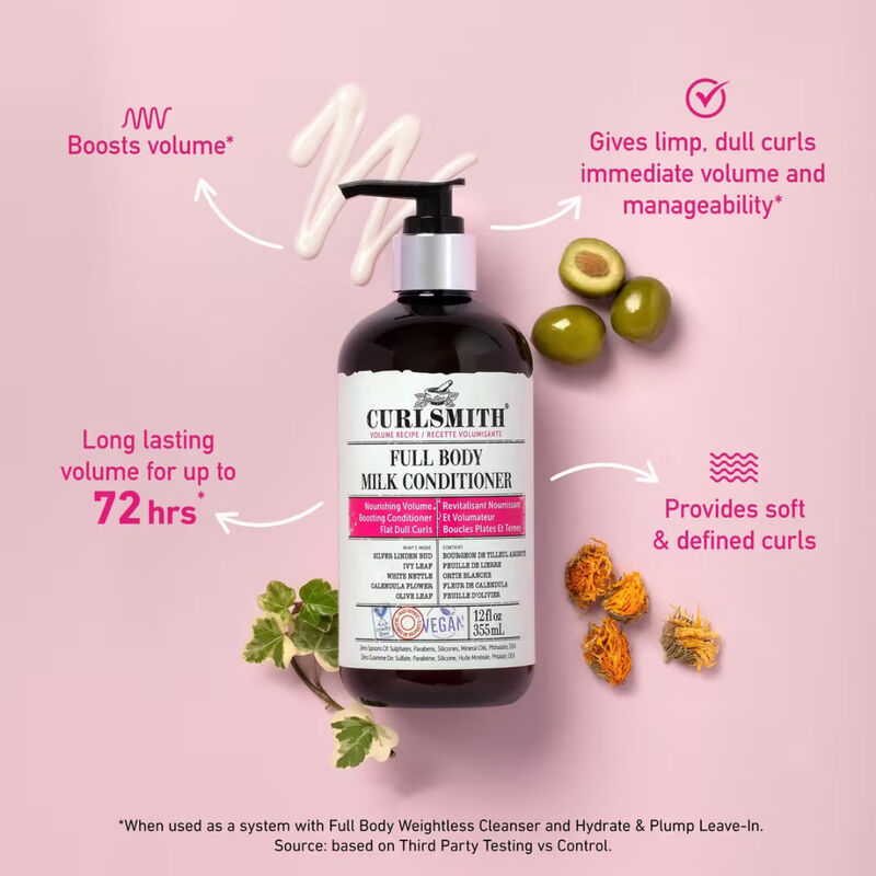 Curlsmith Full Body Milk Conditioner image number 2
