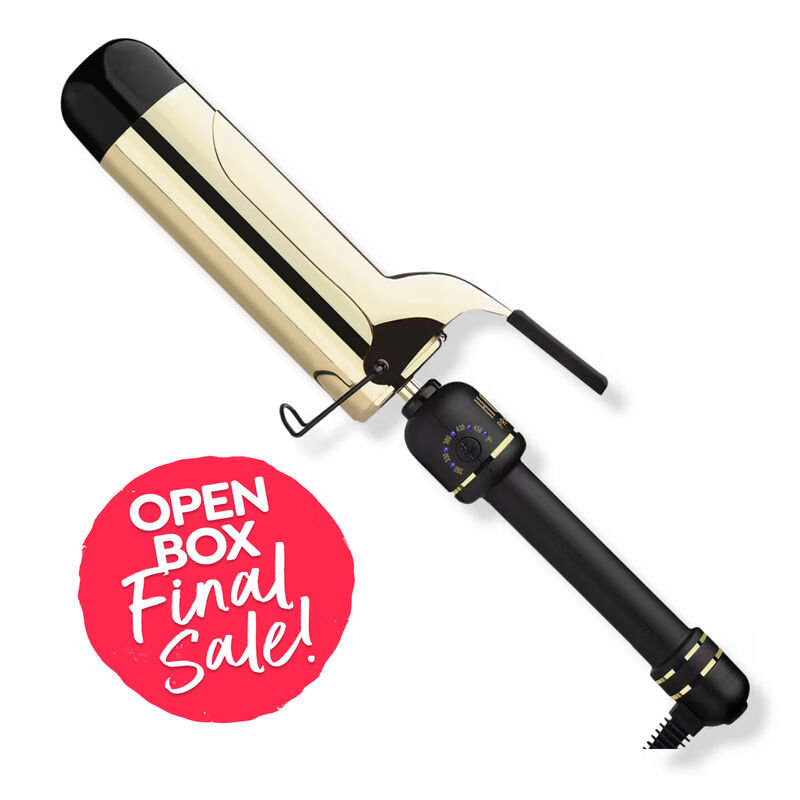 Open Box Hot Tools 2" 24K Gold Extended Barrel Curling Iron (Final Sale) image number 0