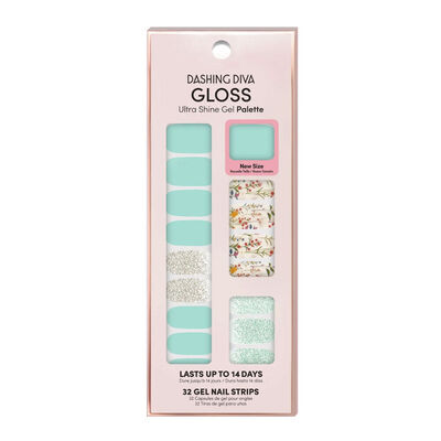 Dashing Diva Ultra-Shine Gloss Shine Gel Nail Strips - Summer Collection