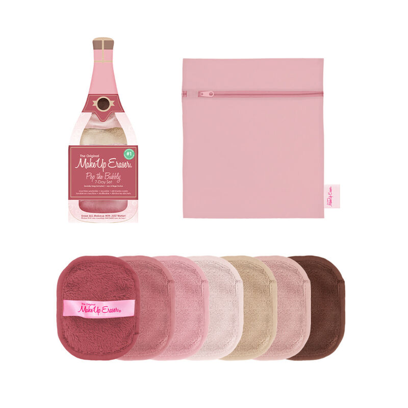 Makeup Eraser Pop the Bubbly 7-Day Reusable Makeup Wipe Set image number 0