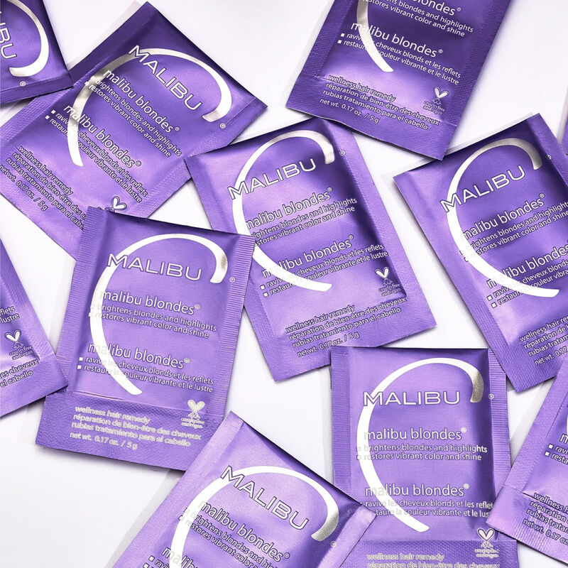 Malibu C Blondes Weekly Brightener - 5 grams packet image number 4