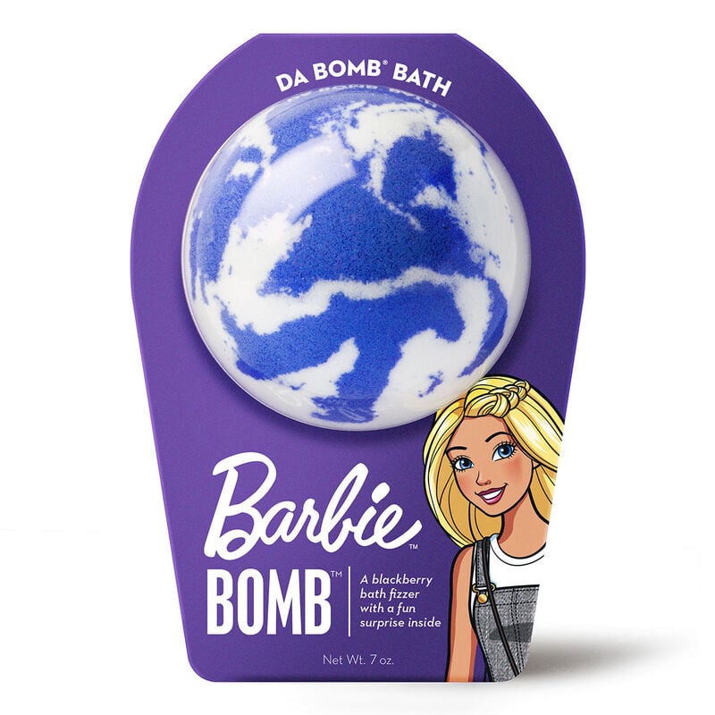 Da Bomb Bath Barbie Purple Swirl Bath Bomb image number 0