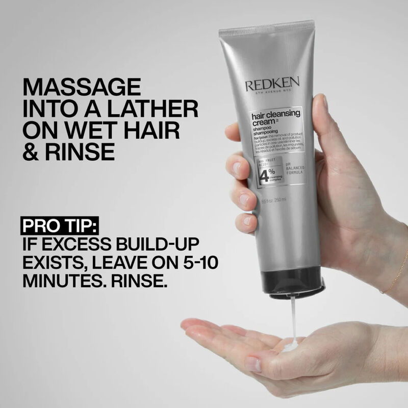 Redken Detox Hair Cleansing Cream Clarifying Shampoo image number 3
