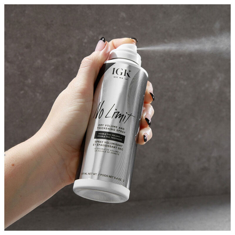 IGK No Limit Dry Volume & Thickening Spray image number 2
