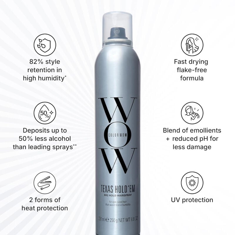 Color Wow Texas Hold  Em Big Hold Hairspray image number 1