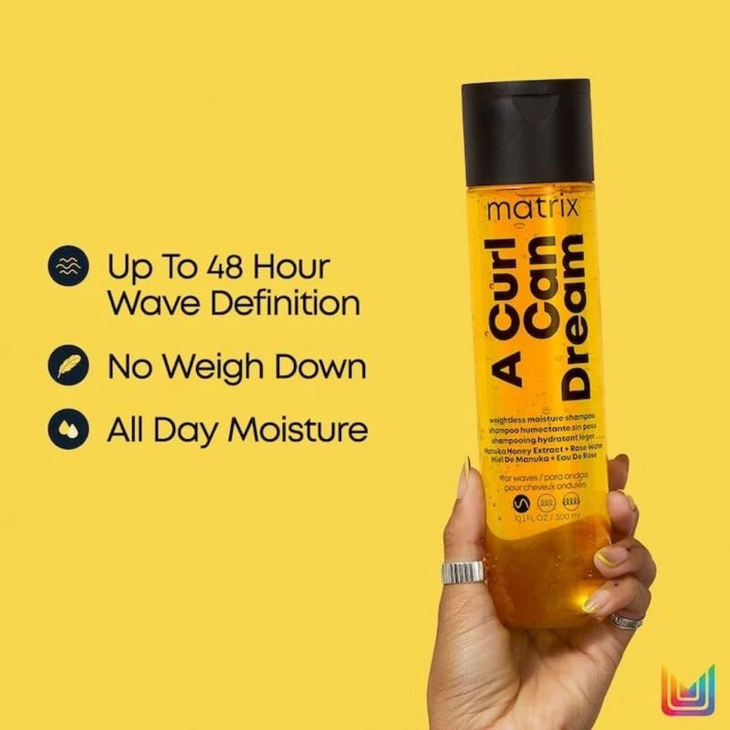 Matrix Total Results A Curl Can Dream Weightless Moisture Shampoo image number 3