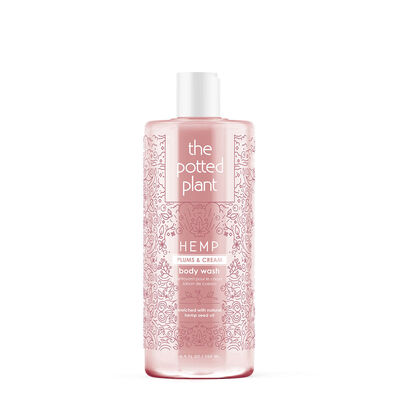 The Potted Plant Plums & Cream Hemp-Enriched Herbal Body Wash
