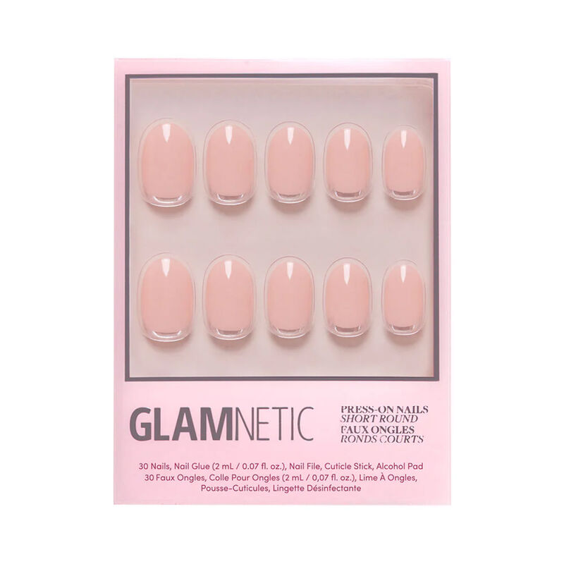 Glamnetic Silver Belle Press-On Nails image number 0