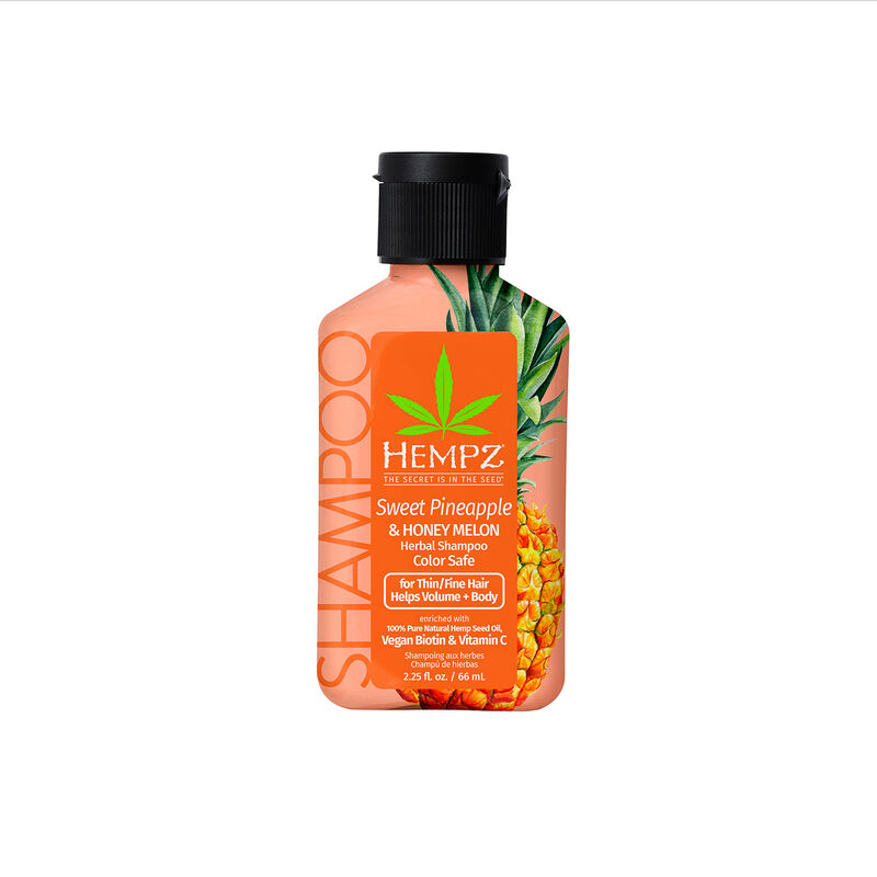 Hempz Mini Sweet Pineapple & Honey Melon Herbal Shampoo image number 0