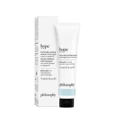 philosophy instant glow peeling mousse