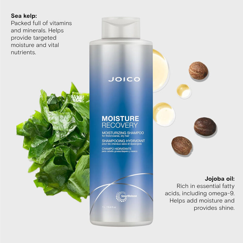 Joico Moisture Recovery Moisturizing Shampoo image number 3
